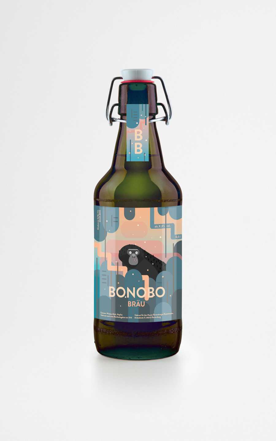 BONOBO BRÄU - Illustration & Branding